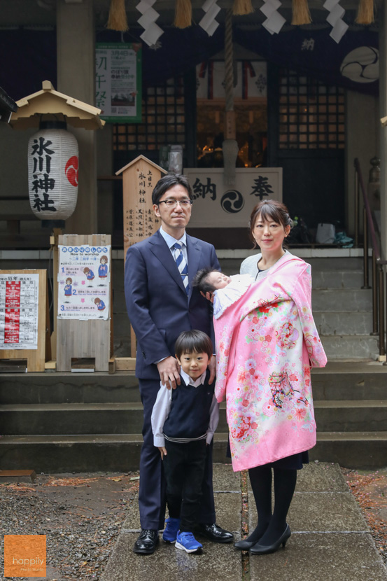 上目黒氷川神社(目黒区)お宮参り
