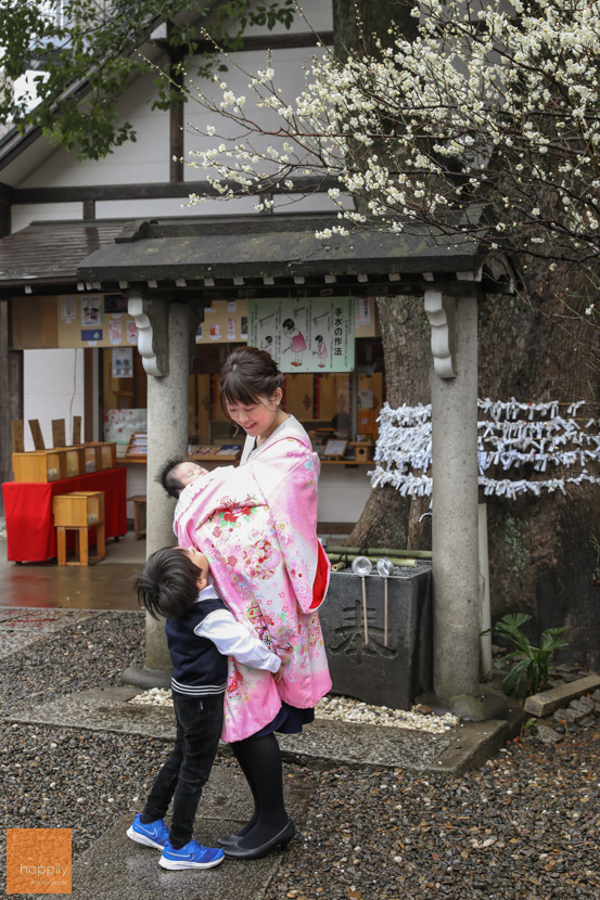 上目黒氷川神社(目黒区)お宮参り