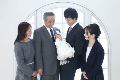父親・祖父のお宮参りの服装