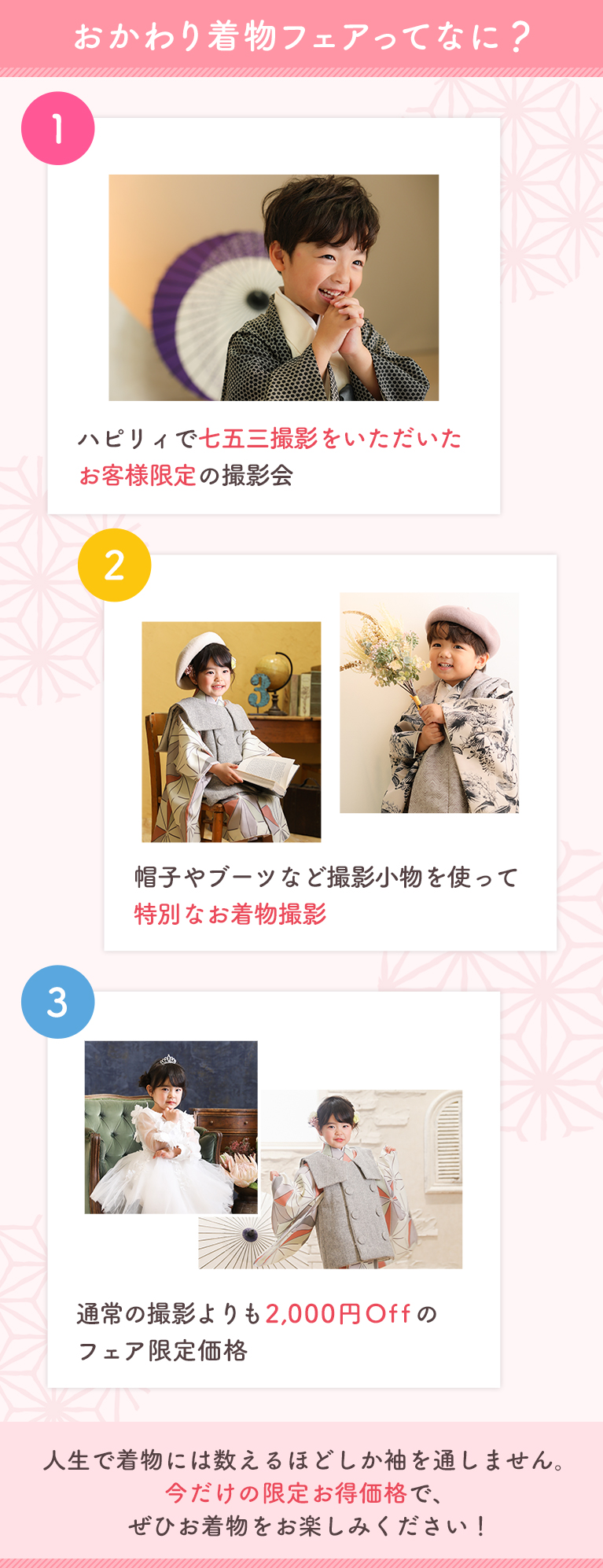 おかわり着物フェアってなに？