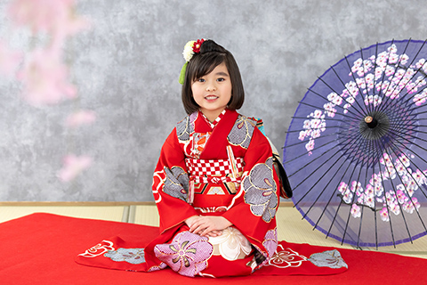 【七五三の髪型】ボブヘアにおすすめのアレンジ