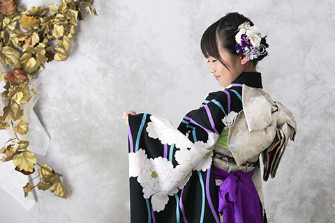 女の子が黒の着物を着るのはあり?