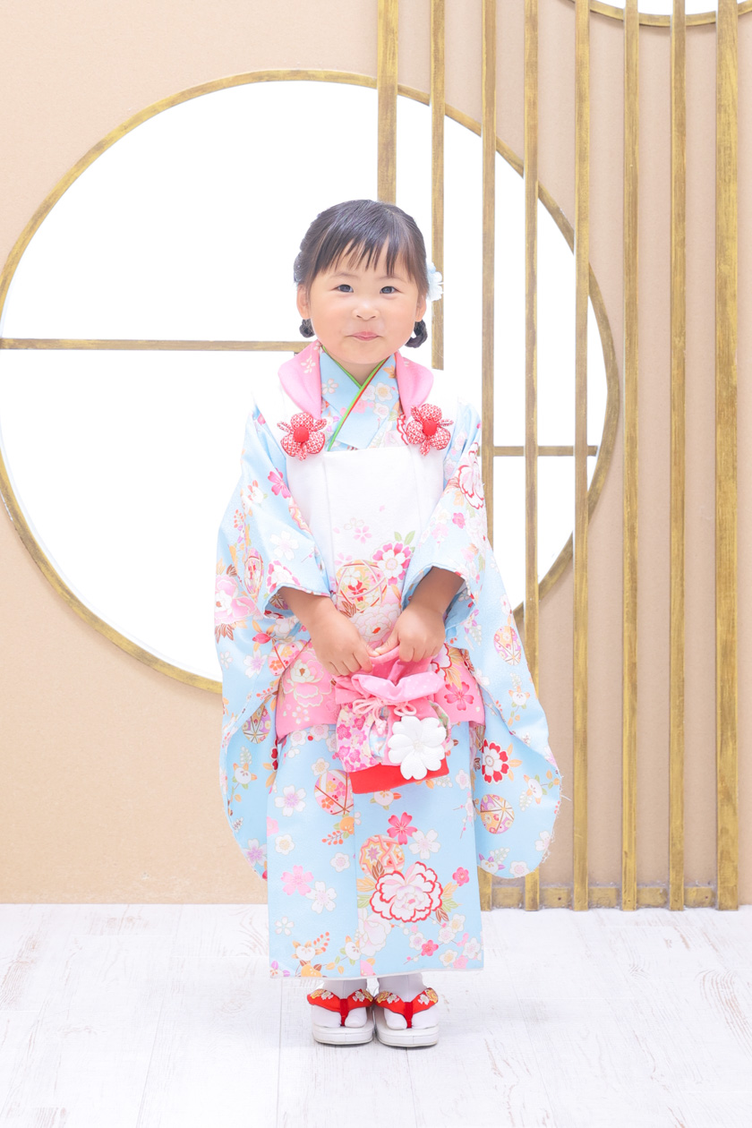 川口店 3歳着物ランキング2位