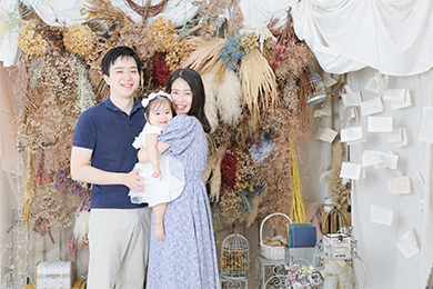 勝どき店 / 女の子 / 家族写真