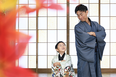 勝どき店 / 男の子 / 七五三（753） / 家族写真